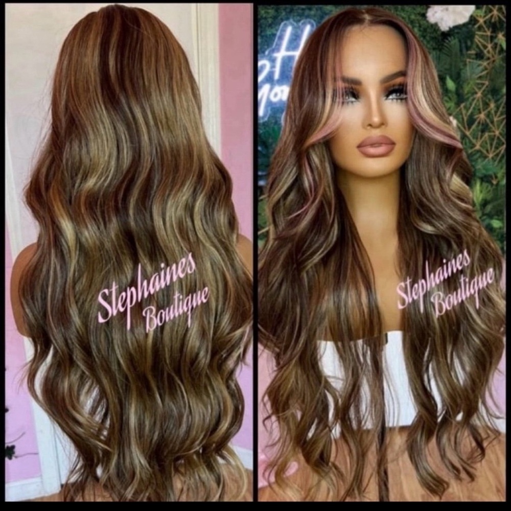 Human Hair Blended Lace Front Wig